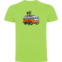 Kruskis Hippie Van Bike Kurzarm-t-shirt Kruskis Hippie Van Bike Kurzarm-t-shirt