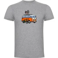 Kruskis Hippie Van Bike Kurzarm-t-shirt Kruskis Hippie Van Bike Kurzarm-t-shirt