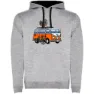 Heather grey / black