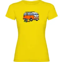 Kruskis Hippie Van Climbing Kurzarm-t-shirt Kruskis Hippie Van Climbing Kurzarm-t-shirt
