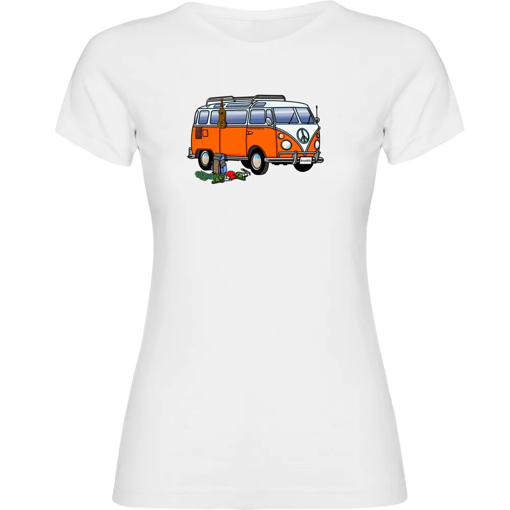 Kruskis Hippie Van Climbing Kurzarm-t-shirt Kruskis Hippie Van Climbing Kurzarm-t-shirt