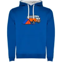 Kruskis Hippie Van Trek Two-colour Kapuzenpullover Kruskis Hippie Van Trek Two-colour Kapuzenpullover