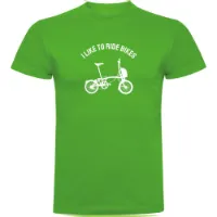 Kruskis I Like To Ride Bikes Kurzarm-t-shirt Kruskis I Like To Ride Bikes Kurzarm-t-shirt