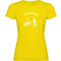 Kruskis I Like To Ride Bikes Kurzarm-t-shirt Kruskis I Like To Ride Bikes Kurzarm-t-shirt