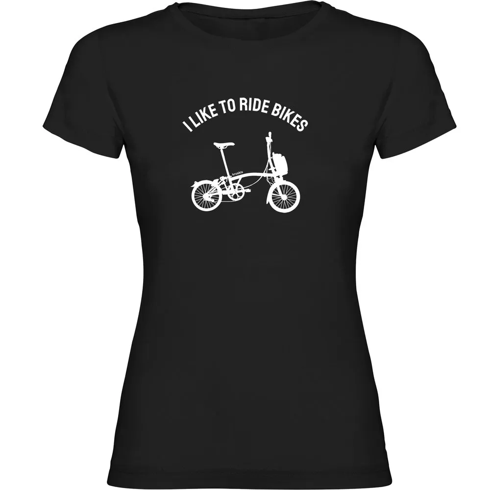 Kruskis I Like To Ride Bikes Kurzarm-t-shirt Kruskis I Like To Ride Bikes Kurzarm-t-shirt