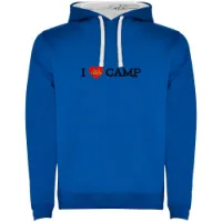 Kruskis I Love Camp Bicolor Kapuzenpullover Kruskis I Love Camp Bicolor Kapuzenpullover