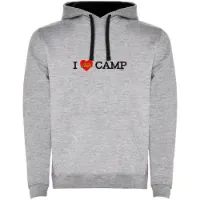 Kruskis I Love Camp Bicolor Kapuzenpullover Kruskis I Love Camp Bicolor Kapuzenpullover