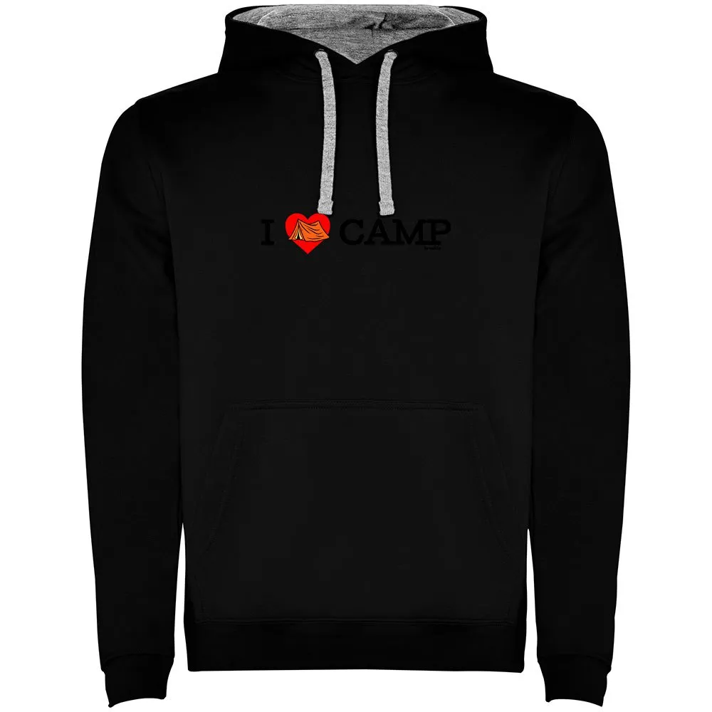 Kruskis I Love Camp Bicolor Kapuzenpullover Kruskis I Love Camp Bicolor Kapuzenpullover
