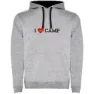 Heather grey / black