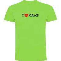 Kruskis I Love Camp Kurzarm-t-shirt Kruskis I Love Camp Kurzarm-t-shirt
