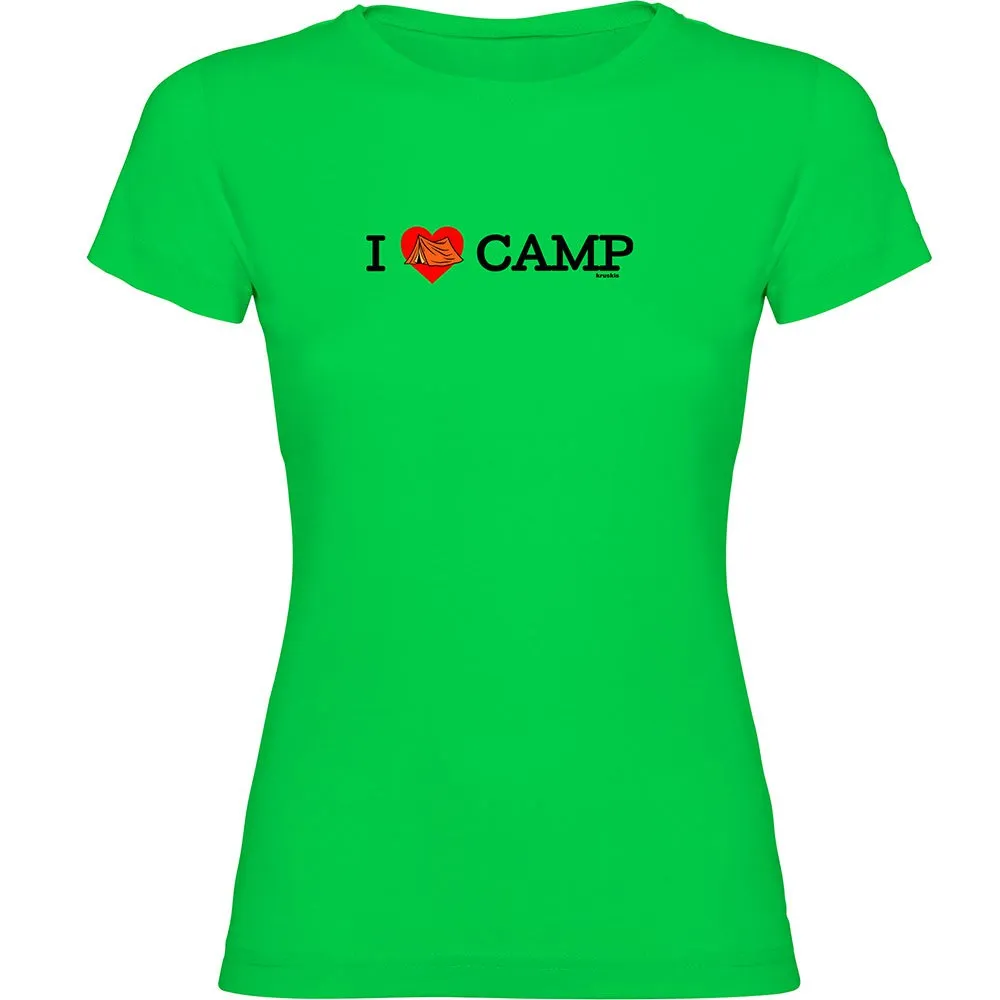 Kruskis I Love Camp Kurzarm-t-shirt Kruskis I Love Camp Kurzarm-t-shirt