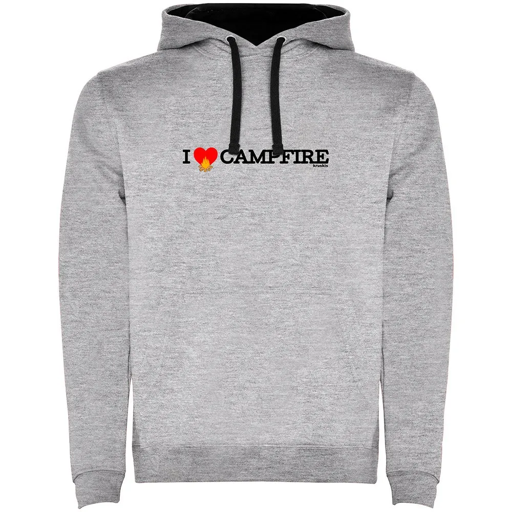 Kruskis I Love Campfire Bicolor Kapuzenpullover
