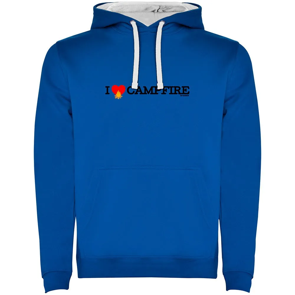 Kruskis I Love Campfire Bicolor Kapuzenpullover Kruskis I Love Campfire Bicolor Kapuzenpullover