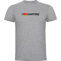 Kruskis I Love Campfire Kurzarm-t-shirt Kruskis I Love Campfire Kurzarm-t-shirt