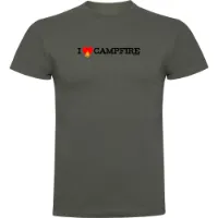 Kruskis I Love Campfire Kurzarm-t-shirt Kruskis I Love Campfire Kurzarm-t-shirt