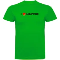 Kruskis I Love Campfire Kurzarm-t-shirt Kruskis I Love Campfire Kurzarm-t-shirt