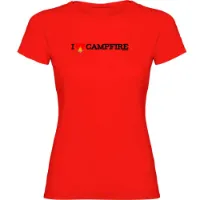 Kruskis I Love Campfire Kurzarm-t-shirt Kruskis I Love Campfire Kurzarm-t-shirt