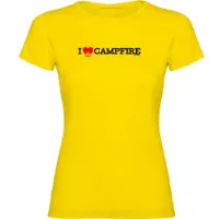 Kruskis I Love Campfire Kurzarm-t-shirt Kruskis I Love Campfire Kurzarm-t-shirt