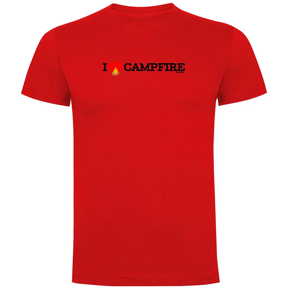 Kruskis I Love Campfire Kurzarm-t-shirt Kruskis I Love Campfire Kurzarm-t-shirt