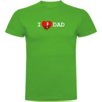 Kruskis I Love Dad Kurzarm-t-shirt Kruskis I Love Dad Kurzarm-t-shirt