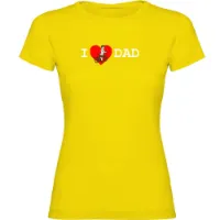 Kruskis I Love Dad Kurzarm-t-shirt Kruskis I Love Dad Kurzarm-t-shirt