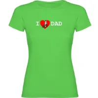 Kruskis I Love Dad Kurzarm-t-shirt Kruskis I Love Dad Kurzarm-t-shirt