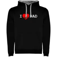Kruskis I Love Dad Two-colour Kapuzenpullover Kruskis I Love Dad Two-colour Kapuzenpullover