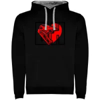 Kruskis I Love Downhill Two-colour Kapuzenpullover Kruskis I Love Downhill Two-colour Kapuzenpullover