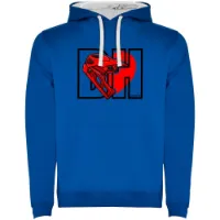 Kruskis I Love Downhill Two-colour Kapuzenpullover Kruskis I Love Downhill Two-colour Kapuzenpullover