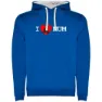 Kruskis I Love Mum Two-colour Kapuzenpullover