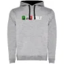 Heather grey / black