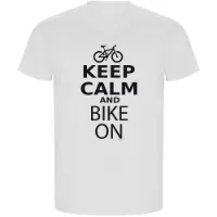 Kruskis Keep Calm And Bike On Eco Kurzarm-t-shirt Kruskis Keep Calm And Bike On Eco Kurzarm-t-shirt