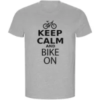 Kruskis Keep Calm And Bike On Eco Kurzarm-t-shirt Kruskis Keep Calm And Bike On Eco Kurzarm-t-shirt