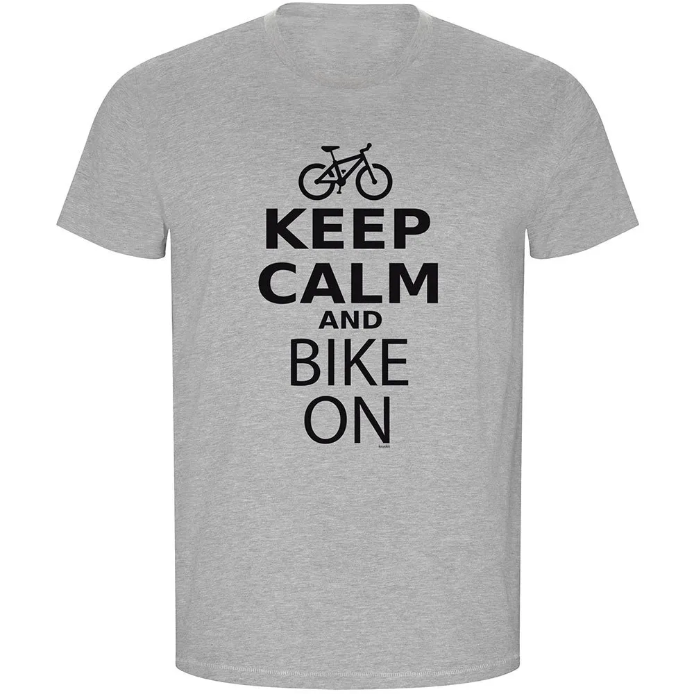 Kruskis Keep Calm And Bike On Eco Kurzarm-t-shirt Kruskis Keep Calm And Bike On Eco Kurzarm-t-shirt