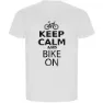 Kruskis Keep Calm And Bike On Eco Kurzarm-t-shirt