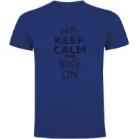 Kruskis Keep Calm And Bike On Kurzarm-t-shirt Kruskis Keep Calm And Bike On Kurzarm-t-shirt