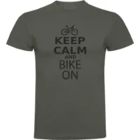Kruskis Keep Calm And Bike On Kurzarm-t-shirt Kruskis Keep Calm And Bike On Kurzarm-t-shirt