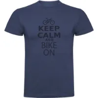 Kruskis Keep Calm And Bike On Kurzarm-t-shirt Kruskis Keep Calm And Bike On Kurzarm-t-shirt