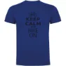 Kruskis Keep Calm And Bike On Kurzarm-t-shirt
