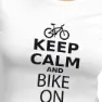 Kruskis Keep Calm And Bike On Kurzarm-t-shirt