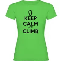 Kruskis Keep Calm And Climb Kurzarm-t-shirt Kruskis Keep Calm And Climb Kurzarm-t-shirt