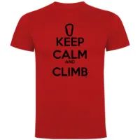 Kruskis Keep Calm And Climb Kurzarm-t-shirt Kruskis Keep Calm And Climb Kurzarm-t-shirt