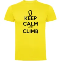 Kruskis Keep Calm And Climb Kurzarm-t-shirt