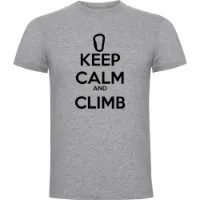 Kruskis Keep Calm And Climb Kurzarm-t-shirt Kruskis Keep Calm And Climb Kurzarm-t-shirt