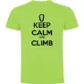 Kruskis Keep Calm And Climb Kurzarm-t-shirt