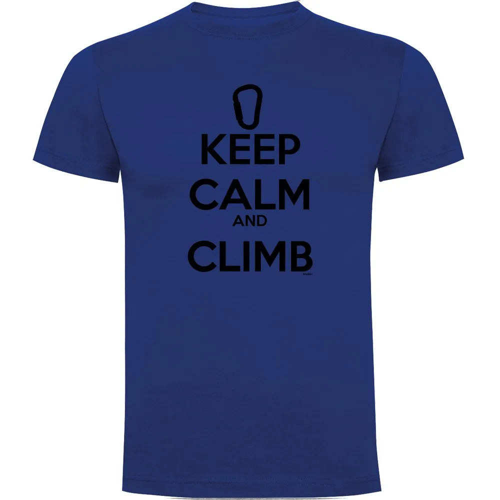 Kruskis Keep Calm And Climb Kurzarm-t-shirt
