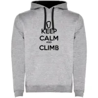 Kruskis Keep Calm And Climb Two-colour Kapuzenpullover Kruskis Keep Calm And Climb Two-colour Kapuzenpullover