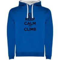 Kruskis Keep Calm And Climb Two-colour Kapuzenpullover Kruskis Keep Calm And Climb Two-colour Kapuzenpullover