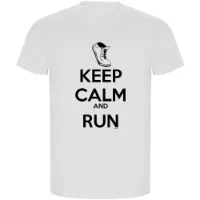 Kruskis Keep Calm And Run Eco Kurzarm-t-shirt male Kruskis Keep Calm And Run Eco Kurzarm-t-shirt male