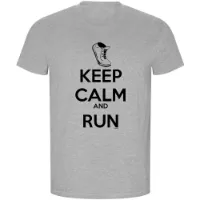 Kruskis Keep Calm And Run Eco Kurzarm-t-shirt male